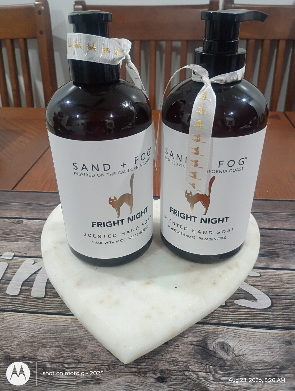 Sand + Fog Fright Night Scented Hand Soap New! 2 Bottles